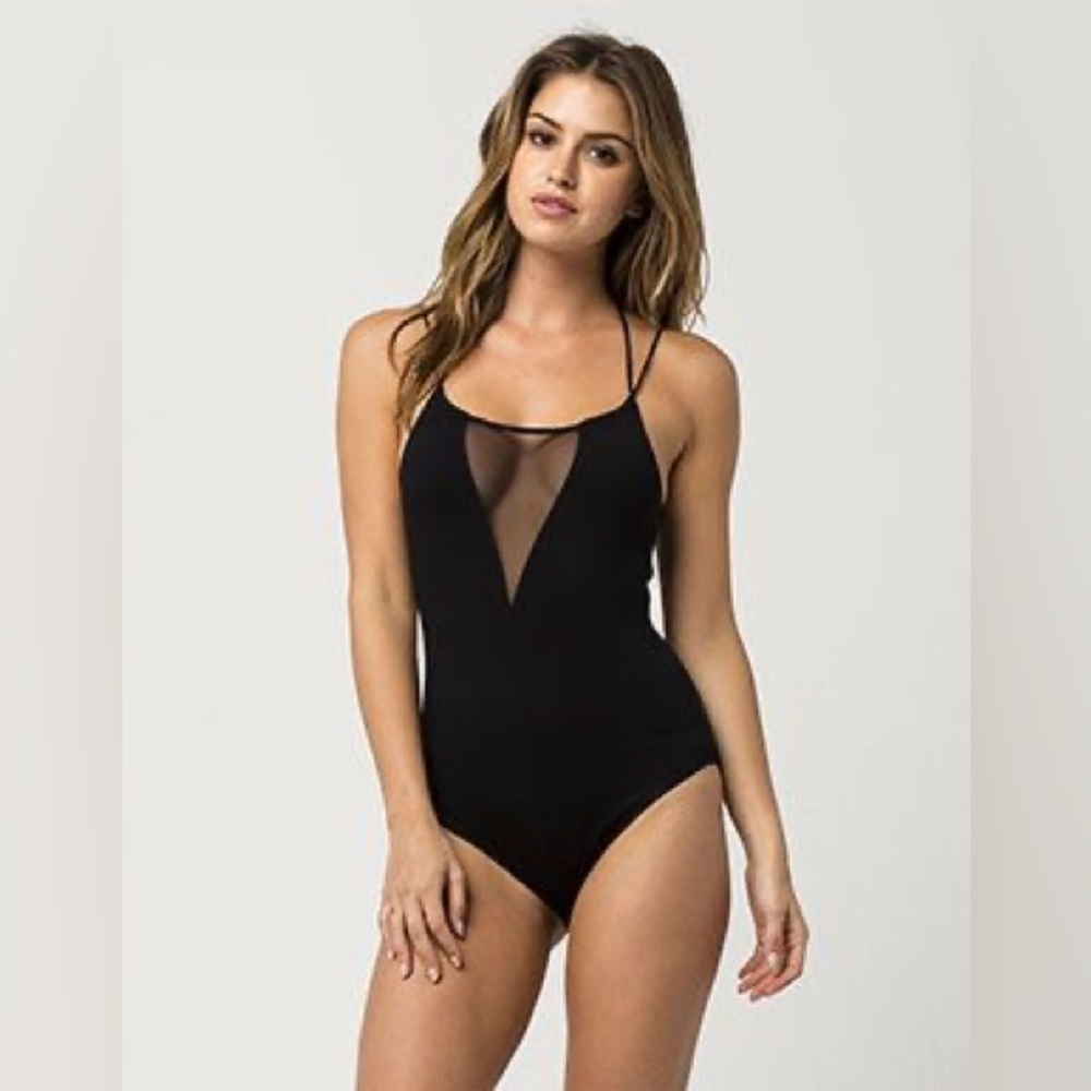 Full Tilt Bodysuit with Mesh Material